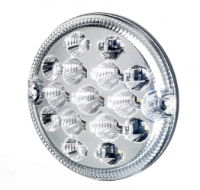 Rubbolite M837 Series 12/24V Round LED Signal Lights | 95mm