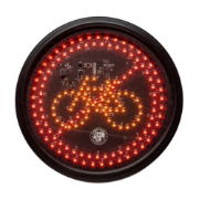 AVD 'No Cycles' Illuminated LED Warning Signs