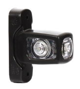 WAS W62 Series LED L/R End-Outline Marker Light w/ Side - Direct Stalk Vertical Mount | Fly Lead [286]