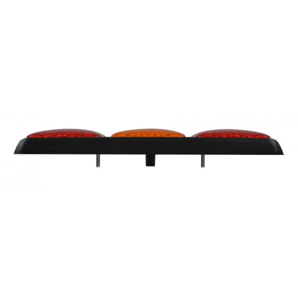 LED Autolamps 282 Series Triple 12/24V LED Rear Combination Light | 284mm | Left/Right | S/T/I w/ Fog - [282FARM] - 1