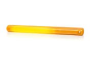 WAS W173 Series 12/24V Slim-line LED Indicator (Dynamic) Light | 237mm | Fly Lead | Amber - [1217DD]