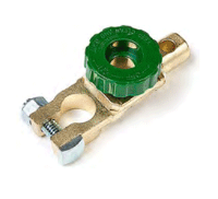 DBG 555.BT335N NEGATIVE (-) BRASS Battery Disconnect Terminal - Pack of 1