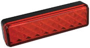 LED Autolamps 135 Series 12/24V Slim-line LED Stop Light | 135mm | Surface | Fly Lead - [135RMES3]