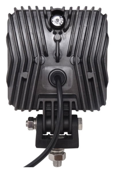 DBG 9-LED Square Work Light | Flood Beam | 3650lm | Fly Lead - [711.056]
