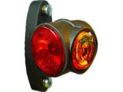 PROPLAST PRO-SUPERPOINT III ECO LED L/R End-Outline Marker Light w/ Side - Short Stalk | 1.75m Fly Lead [40 108 004]