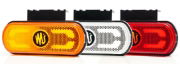 WAS W240 Series LED Marker Lights w/ Reflex | 134mm