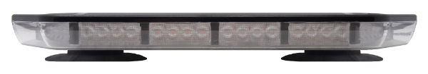 DBG RAIDER (381mm) LED R65 Amber/Clear Magnetic Mini Lightbar [R15CR65-MAG]