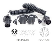 Brigade SK-15-05 SELECT Truck & Trailer Cable Kit (3x Backeye 360 Cameras)