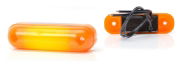 WAS W109N LED Side (Amber) Marker Light | 84mm | Fly Lead - [765]