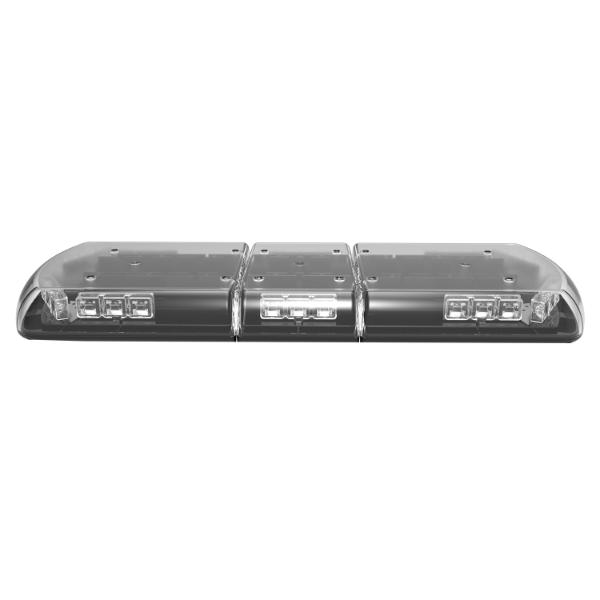 ECCO 12+ Series Vantage 760mm LED R65 Amber/Clear 10 Module Lightbar [12-30175-E]