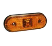 Aspoeck 21-2000-004 UNIPOINT I LED Side Marker Light w/ Reflex [ASS1/ASS2]