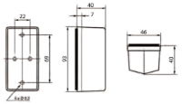 Vignal FE79 Series Rear Marker Light | Cable Entry [179230]