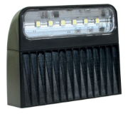 Aspock REGPOINT II LED NUMBER PLATE Light & Plinth 0.5m P&R 24V - 36-3864-007