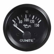 Durite Oil Temperature Gauge (90° Sweep Dial)