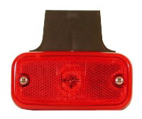 Vignal FE94 Series Rear Marker Light w/ Reflex & Bracket | Cable Entry [194270]