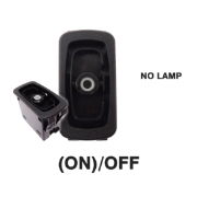 Carling L-Series Rocker Switch Base | 12/24V | Momentary (ON)/OFF | DP | No Illumination | Pack of 1 - [275.8110]