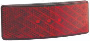 LED Autolamps EU38 Series 12/24V LED Rear Marker Light w/ Reflex | Red | Black Edition | Fly Lead - [EU38BRM]