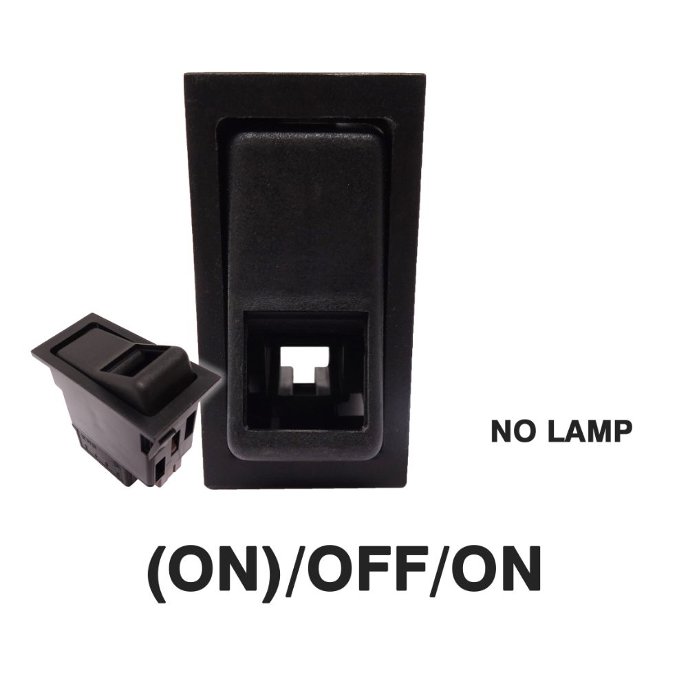 Britax 511.060 SWF Rocker Switch 12/24V (ON)/OFF/ON DP (NO ILLUMINATION)