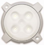 Labcraft PD1_4-1MV Megalux (132mm) 4-LED Round Interior Light 708lm 12/24V