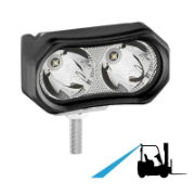 LED Autolamps 92B6BM BLUE SPOT LED Forklift Warning Light (Fly Lead) 10-110V