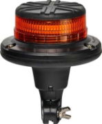 LAP Electrical VLPB Range LED R65 Amber Flexi DIN Pole Beacon [VLPB040A]