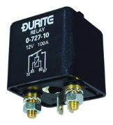 Durite Extra Heavy Duty MINI Make or Break Relay (4-Pin) | 12V | 100A - [0-727-10]