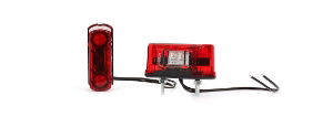 WAS W53 LED Number Plate Light