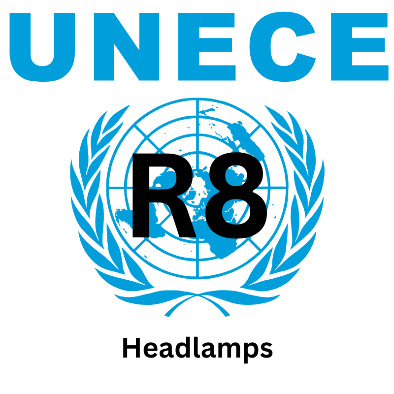 Guide To: UNECE R8 - Headlamps (H1, H2, H3, HB3, HB4, H7, H8, H9, HIR1 and/or HIR21)