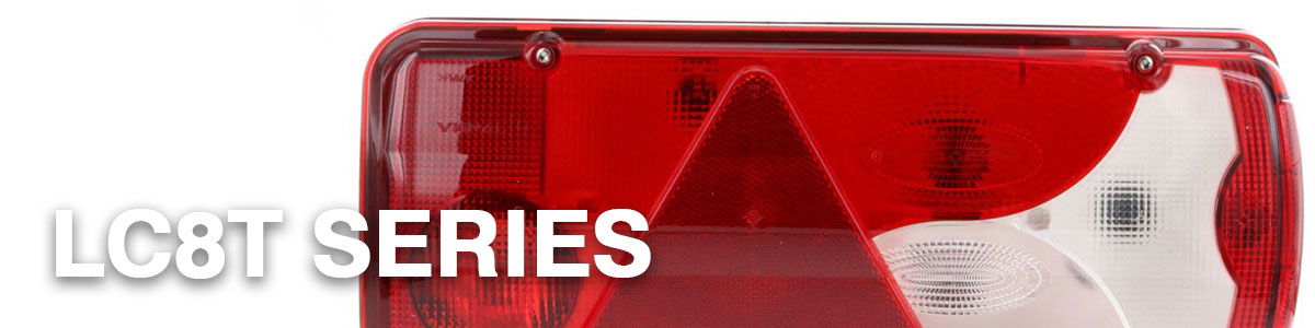 Vignal LC8T Series Rear Lamps w/ Triangle Reflex