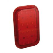 LED Autolamps 130 Series 12/24V Rectangular LED Rear Fog Light | 134mm | 3-Pin Plug - [130FME]