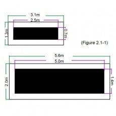 Durite 0-870-97 Calibration Mats for 0-870-25 360° 3D Camera System