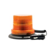 LED Autolamps 128 Series LED R10 Amber Magnetic Beacon 12-48V [128AMM]