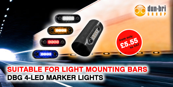 DBG 4-LED Marker Lights