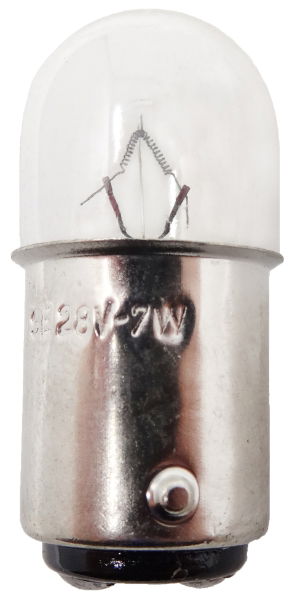 875 R5W Halogen Bayonet Bulb BA15d (SBC) | 28V | 7W | Pack of 10 - [100.875]