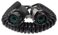 Menbers 12V ABS 5-Pin Coiled Electrical Cable | 4.5m - [005568.00]