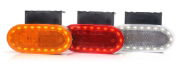 WAS W197 Series LED Marker Lights w/ Reflex | 107mm