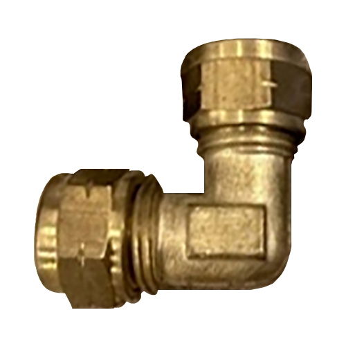 DBG 6mm Brass Elbow Connector