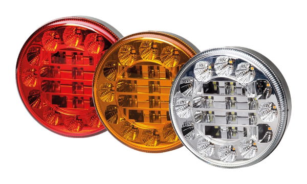 DBG Valueline 120 Series LED Round Signal Lights | 122mm