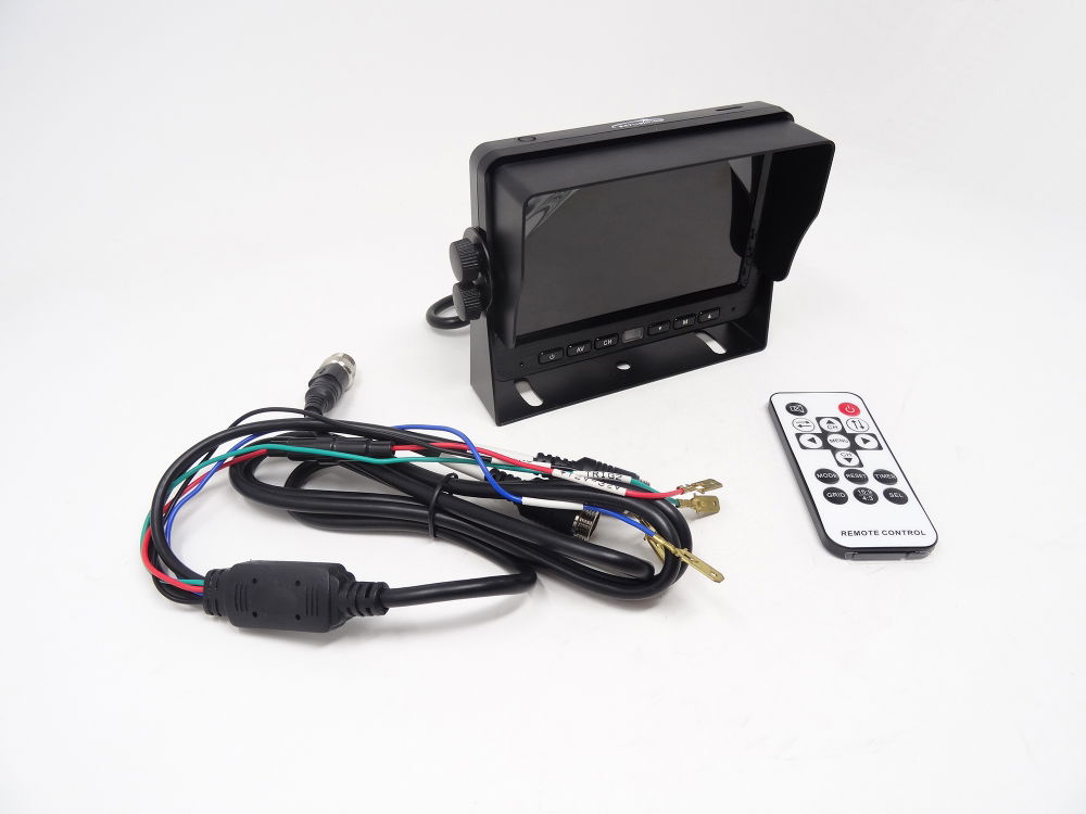 DBG 708.305 5" CCTV Monitor - 2x Camera Inputs, 2x Triggers