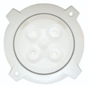 Labcraft PD2_4-1EMV Megalux Enviro (132mm) 4-LED Round Recessed Interior Light 480lm 12/24V