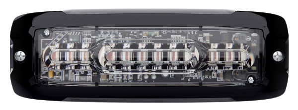 DBG Amber 12-LED Strobe R65 12/24V [308.013]