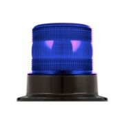 LED Autolamps EQPR Series LED R10 Blue Three Bolt Beacon [EQPR10BBM]