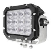 DBG 12-LED Square Work Light | Flood Beam | 10,200lm | DT Conn. | Pack of 1 - [711.046]