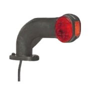 Aspock 31-3809-017 SUPERPOINT II RIGHT End-Outline Marker w/ Side for EARPOINT I Rear Lamp