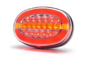 WAS W205 LED Rear Combination Light | 136mm | Fly Lead | Left/Right | 3 Function - [1427 L/P]