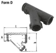 Schlemmer Y-Manifold (Form D) Conduit Connectors