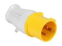 DBG 240.080 16A 110V 2P+E 3-Pin In-Line Plug (IP44)
