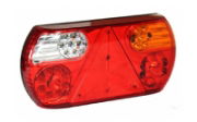 DBG COMBI II Series LED Rear Combination Lights w/ Triangle Reflex | 296mm