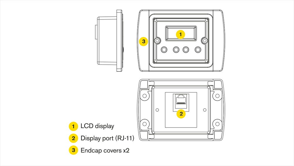 RING Multi-function LCD Display for RING Inverters - RINVLCD