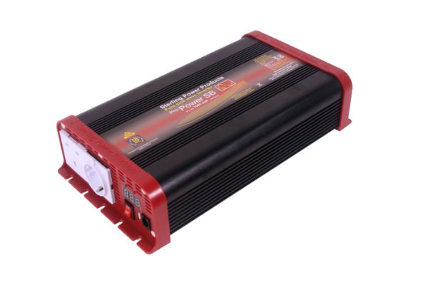 Sterling Power Pro Power SB Pure Sine Wave Power Inverter | 12V DC | 1000W | 230V AC (UK Plug) - [SIB121000] - 1